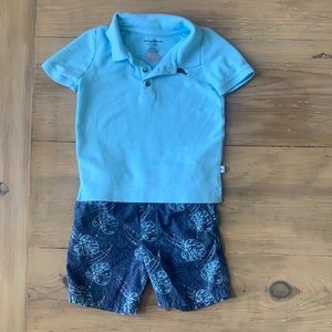 Tommy Bahama Polo and Shorts Matching Set